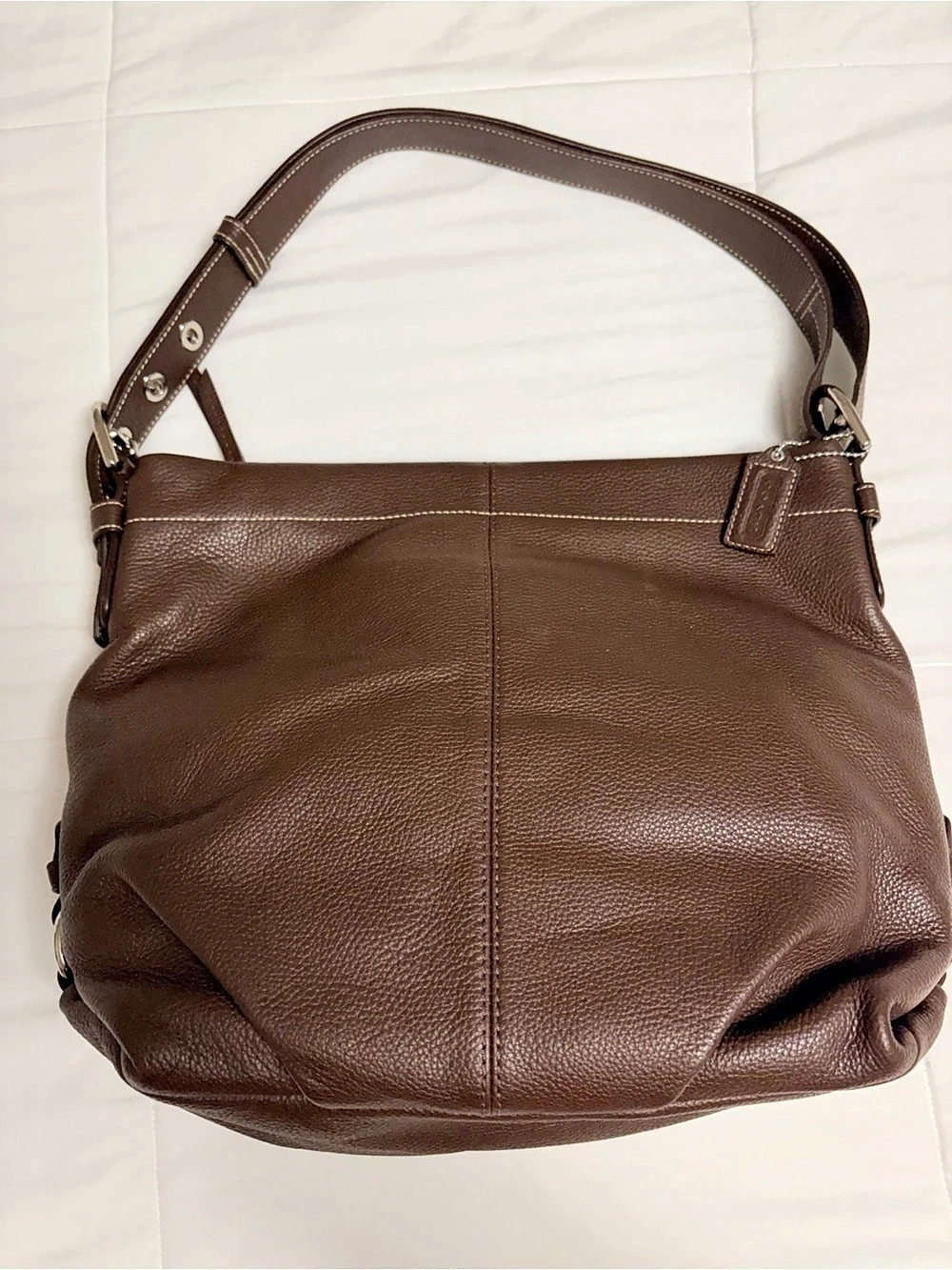 Coach Brown Leather Shoulder Bag